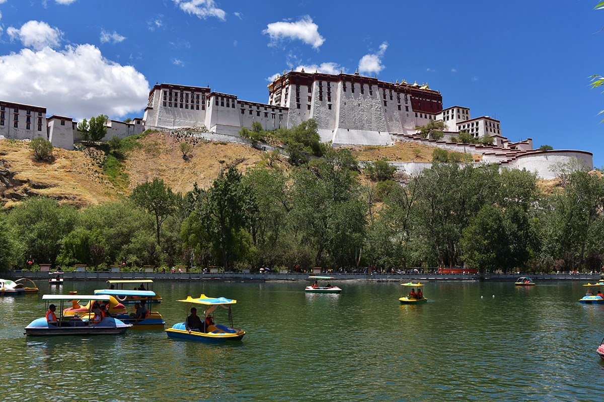 Dragon King Pool and Potala