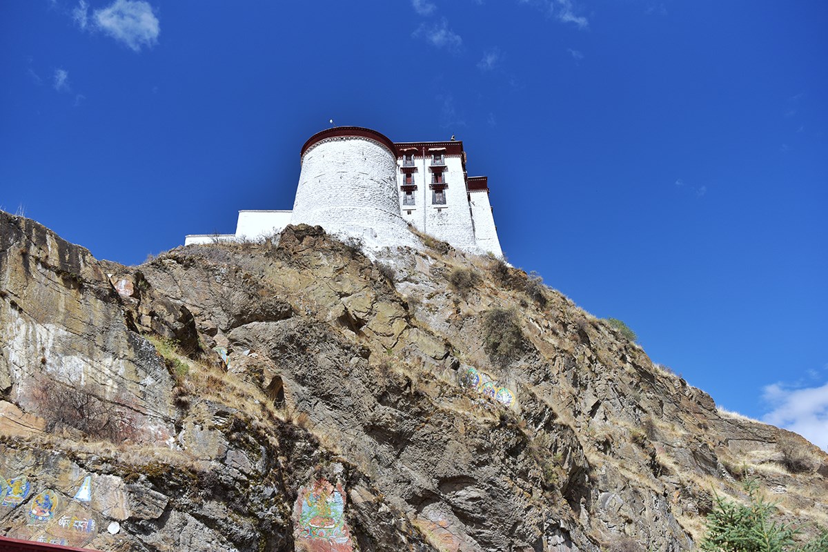 View of Potala from Dragon King Pool