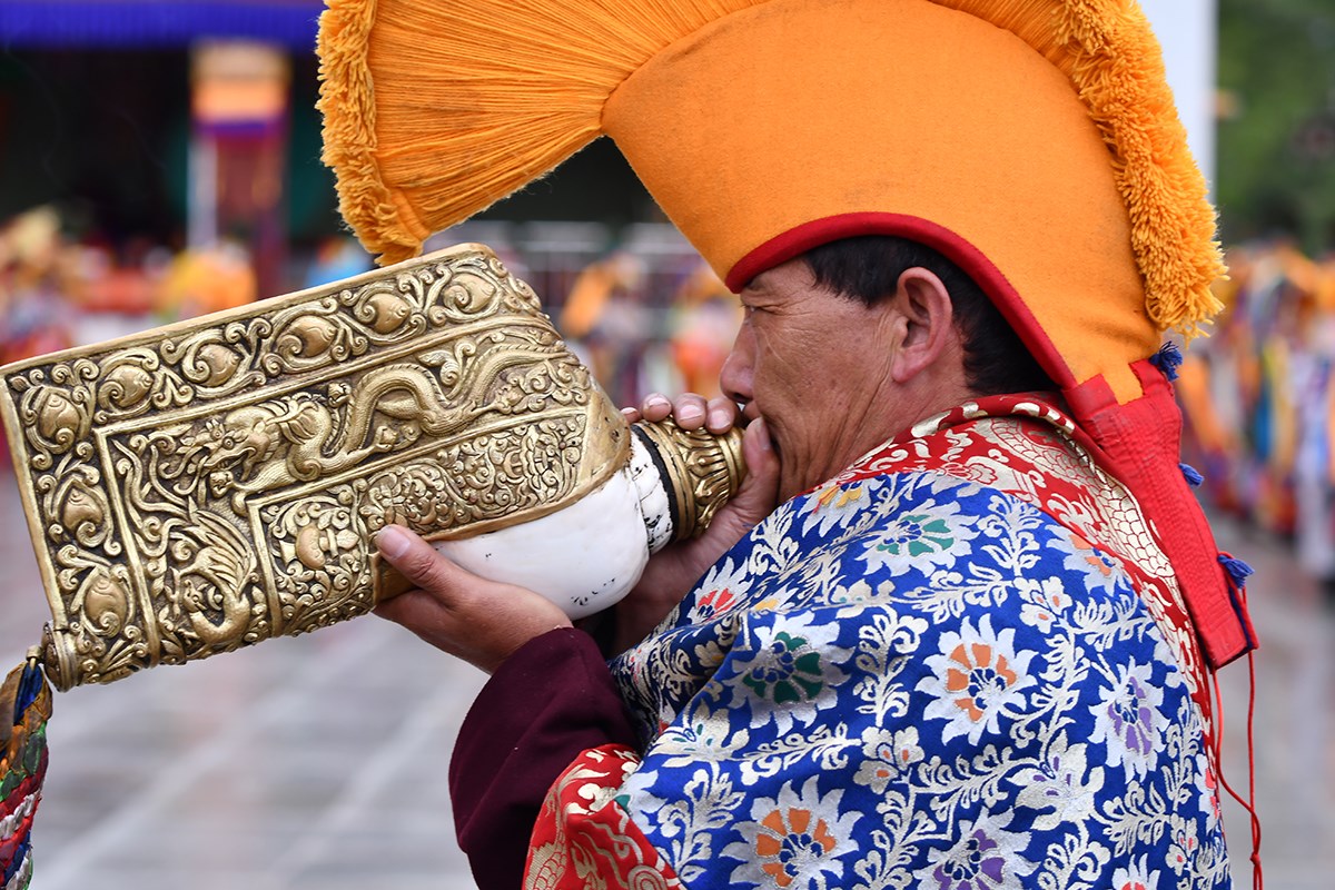 Mask Dance Festival in Katok Monastery