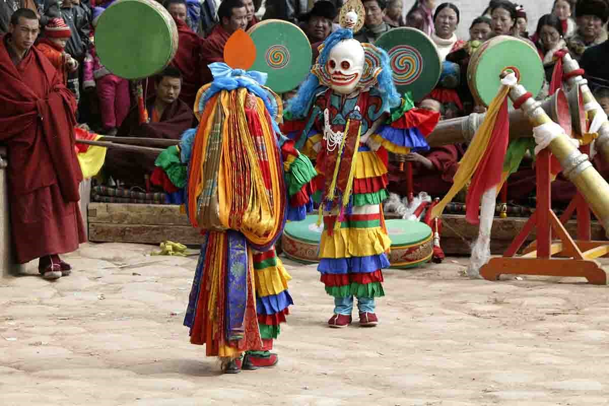 Monlam Festival (Losar, Tibetan New Year) in Tongren