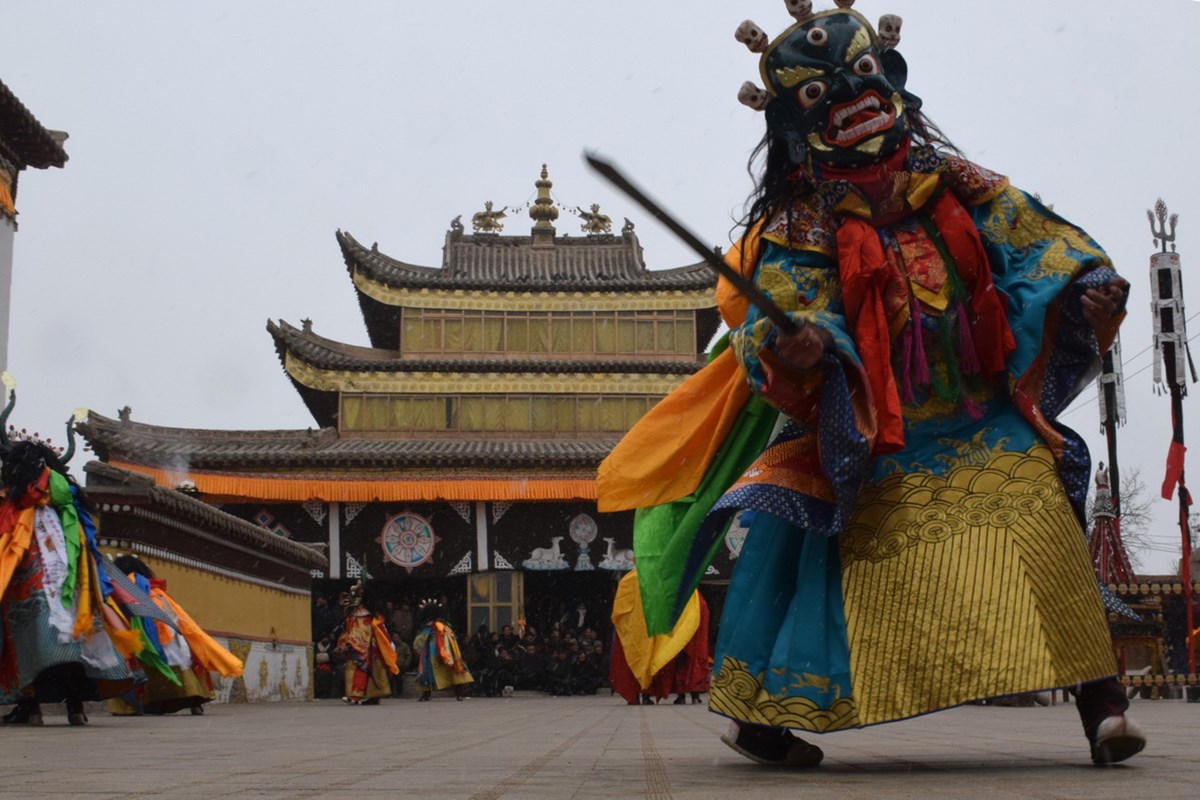 Monlam Festival (Losar, Tibetan New Year) in Tongren