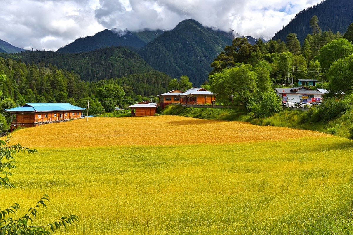 Beautiful Landscape of Bome | Photo by Liu Bin