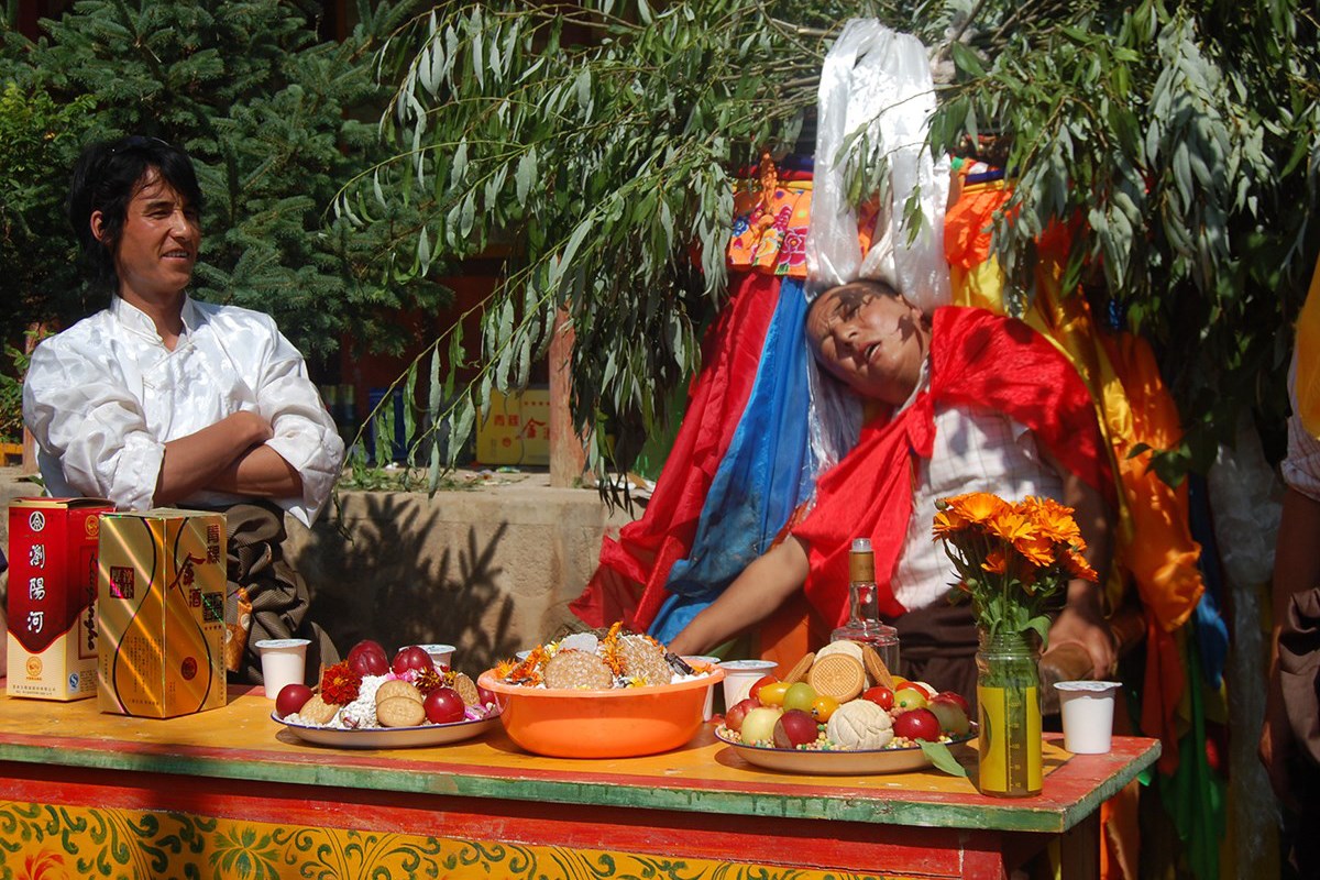  Shaman Festival in Tongren | Photo by Li Wanfu