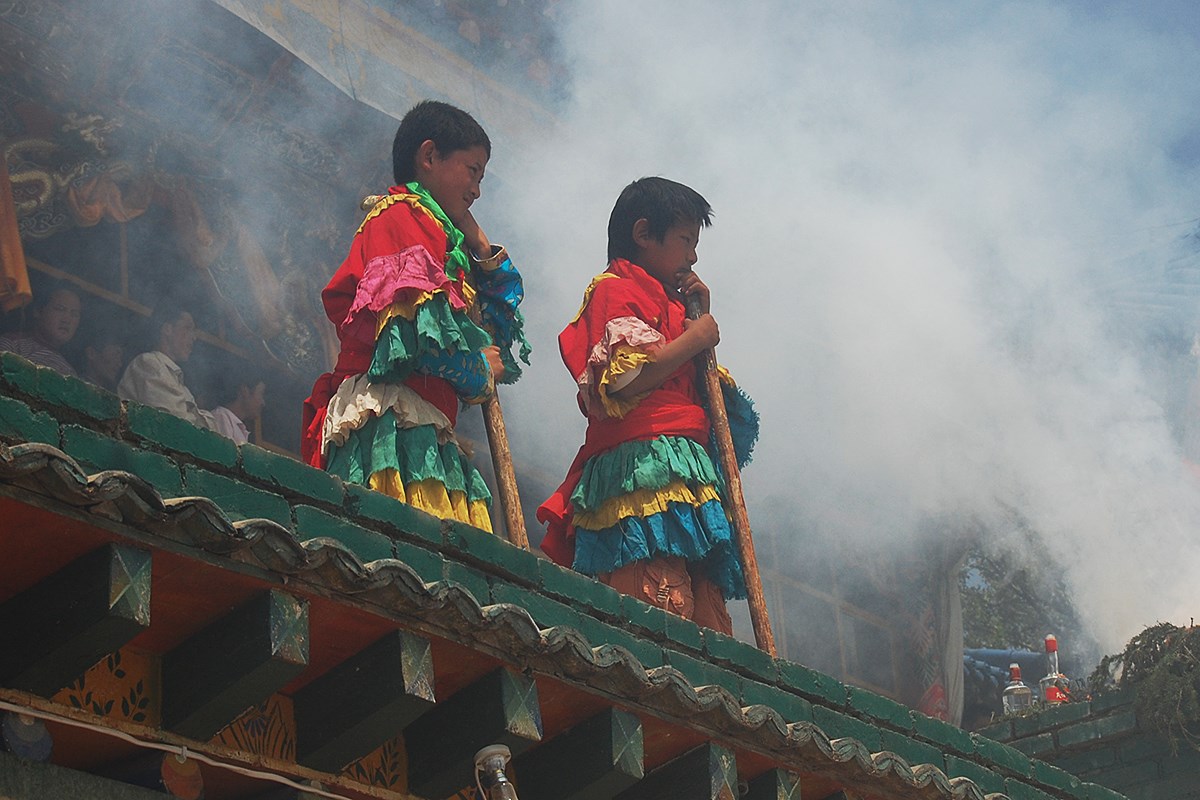  Shaman Festival in Tongren | Photo by Li Wanfu