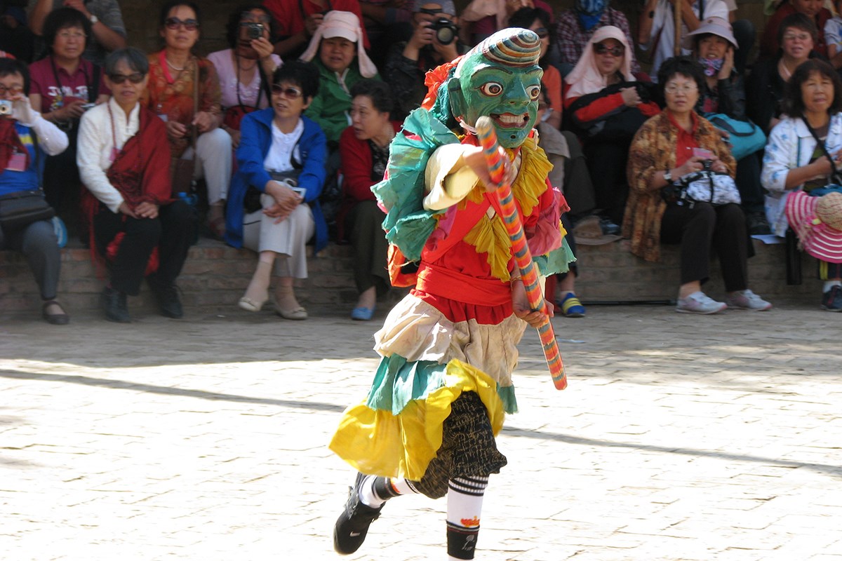  Shaman Festival in Tongren | Photo by Ping Pai 