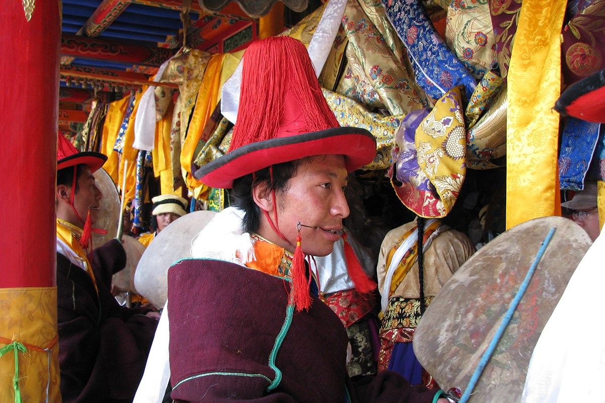  Shaman Festival in Tongren | Photo by Ping Pai 