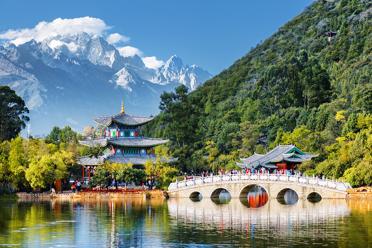 Black Dragon Pool in Lijiang  