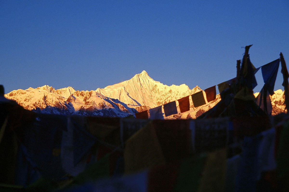 Sunset of Meili Xueshan Snow Mountain 