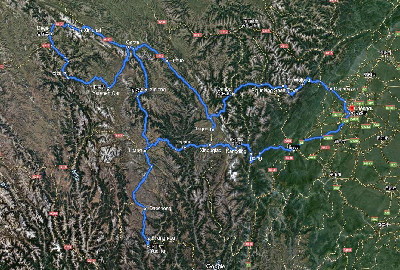 Rental Car Tour to Discover the Essence of Tibetan Area Kham